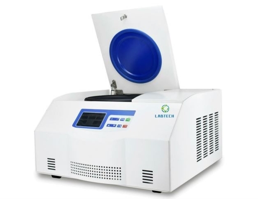 6x300ml Benchtop ความเร็วต่ํา ความจุขนาดใหญ่ เครื่องหลอมศูนย์กลางเย็น 5500rpm