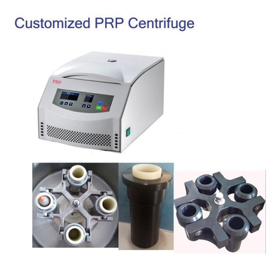 6/8x15ml เครื่องพกพา PRP Centrifuge 0-4000rpm สําหรับโรงพยาบาลศัลยกรรมเสริมสวย