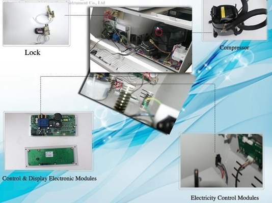 5 นิ้ว LCD สีเย็น เครื่อง centrifuge ไมโครโปรเซสเซอร์