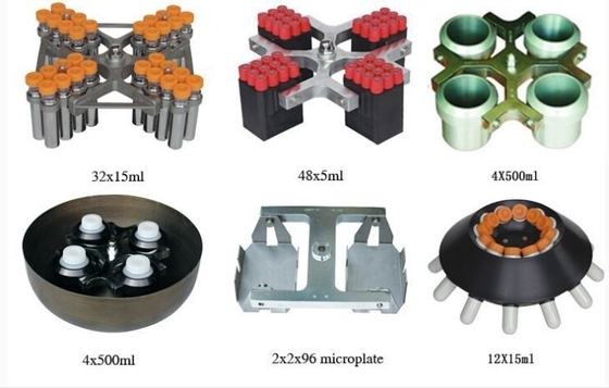 5 นิ้ว LCD สีเย็น เครื่อง centrifuge ไมโครโปรเซสเซอร์