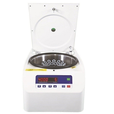 4000 รอบ / นาที Benchtop เครื่องหลอมศูนย์กลางความเร็วต่ํา Max 6 * 50ml