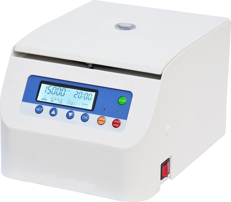 16500 รอบ / นาที แฮมโตคริตเซ็นทริฟิวเจอร์ เครื่องไมโครเซ็นทริฟิวเจอร์ 10x5ml