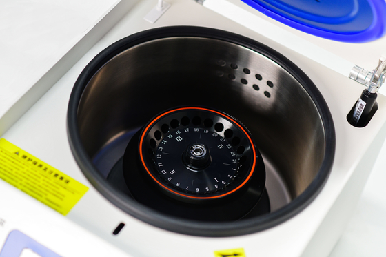 เบนช็อป 400 มิลลิลิตรเซ็นทริบูจความเร็วสูงสําหรับ 48/24/12 ท่อแม็กซ์ 21000 RPM